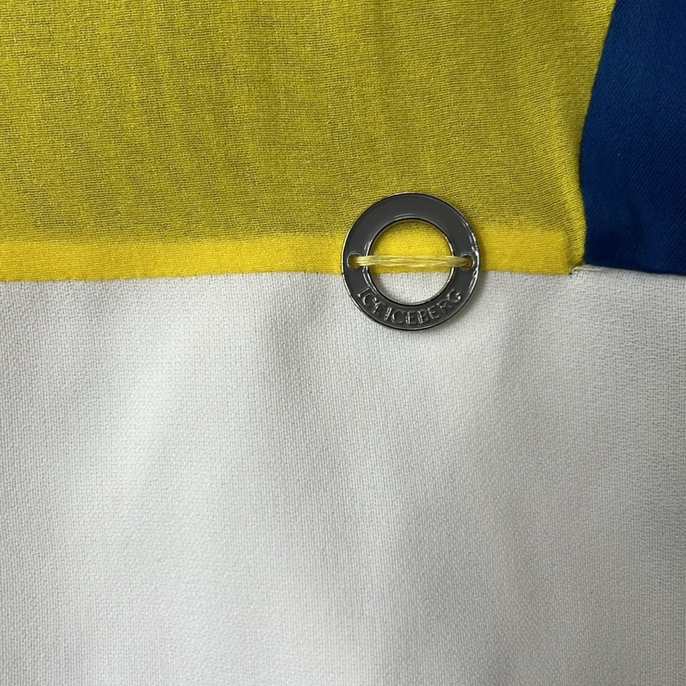 Iceberg | Silk Blend Color Block Dress Made in Italy - Picture 3 of 7